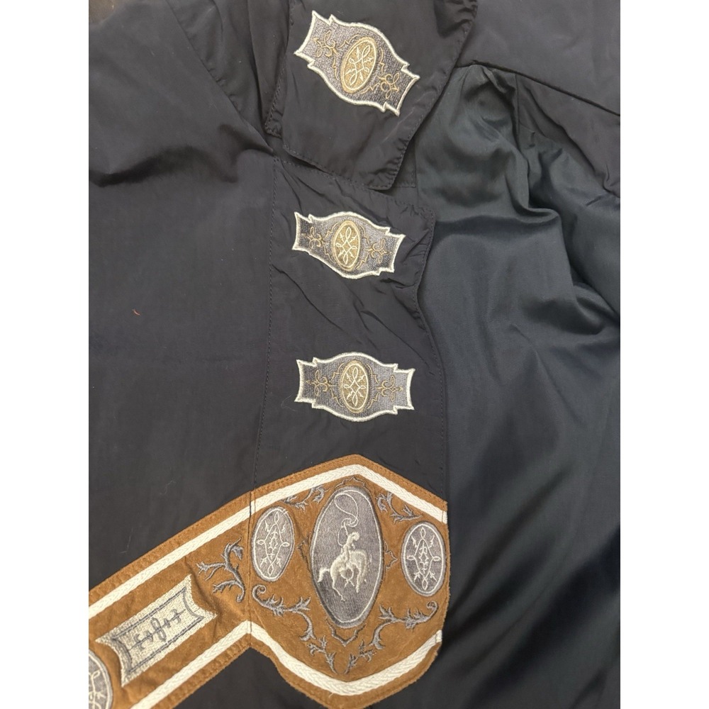 Vintage Bogner Ski Jacket Womens 8 Western Equestrian Embroidered USA Made - Picture 9 of 16